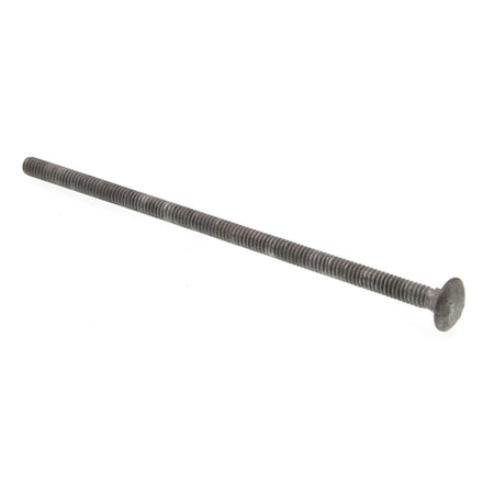 Carriage Bolts 1/4in-20 X 6in A307 Grade A Hot Dip Galv Steel 15PK